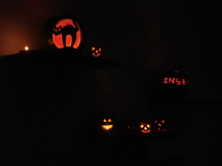 Custom Pumpkin Carving (notice the INSEAD one on the right)